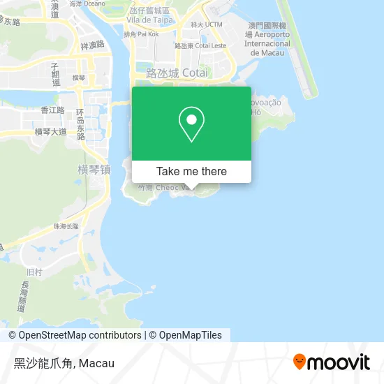 黑沙龍爪角地圖