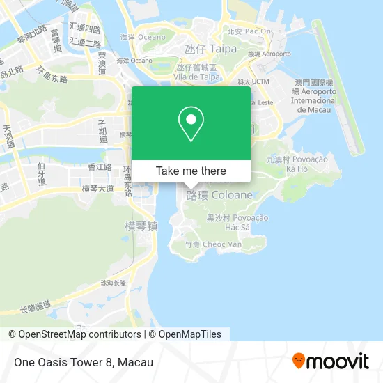 One Oasis Tower 8 map