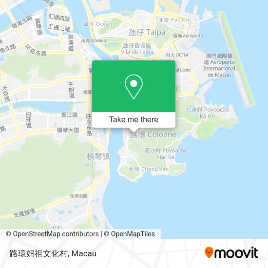 路環妈祖文化村地圖