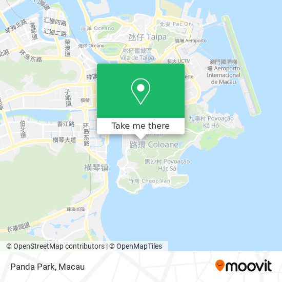 Panda Park map