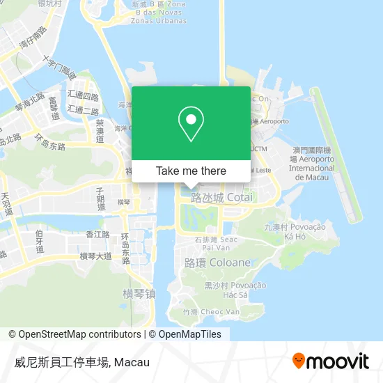 威尼斯員工停車場 map