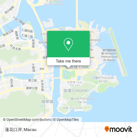 蓮花口岸 map
