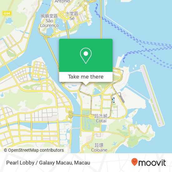 Pearl Lobby / Galaxy Macau map