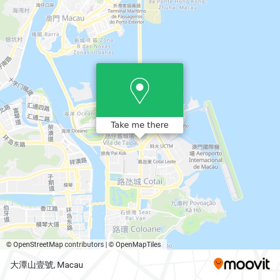 大潭山壹號 map