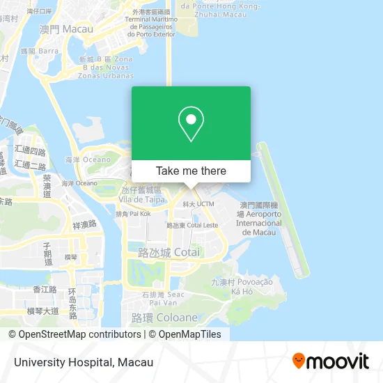 University Hospital map