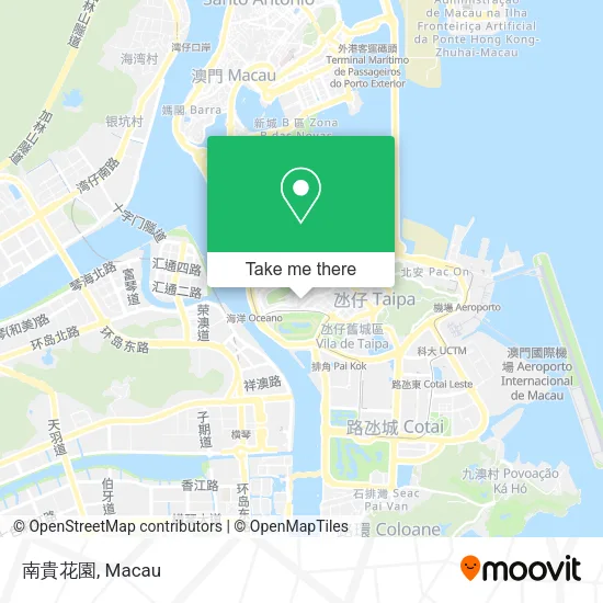 南貴花園 map