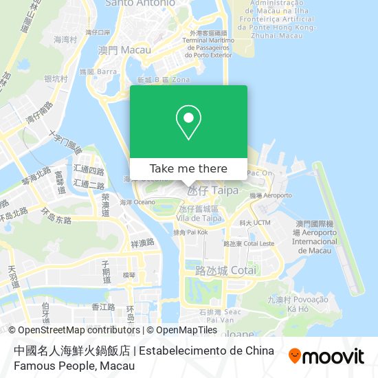 中國名人海鮮火鍋飯店 | Estabelecimento de China Famous People map