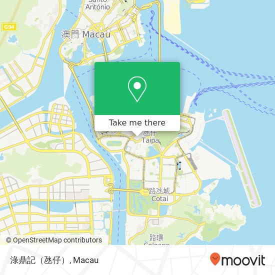 淥鼎記（氹仔） map
