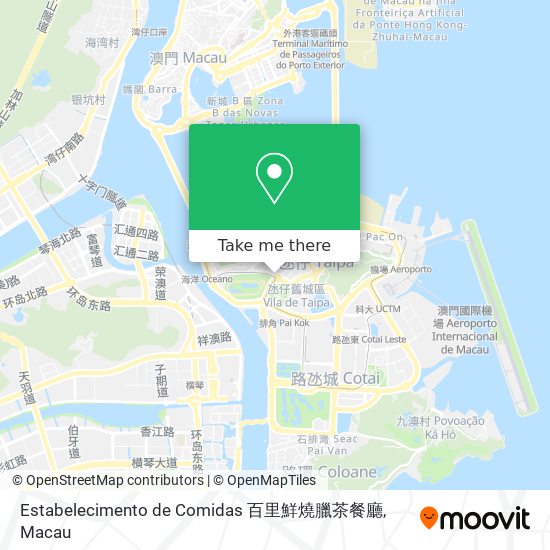 Estabelecimento de Comidas 百里鮮燒臘茶餐廳 map