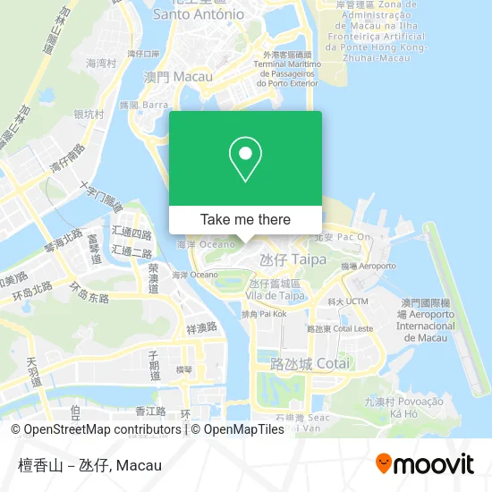 檀香山－氹仔 map