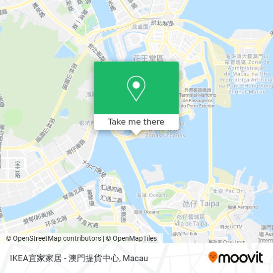 IKEA宜家家居 - 澳門提貨中心 map