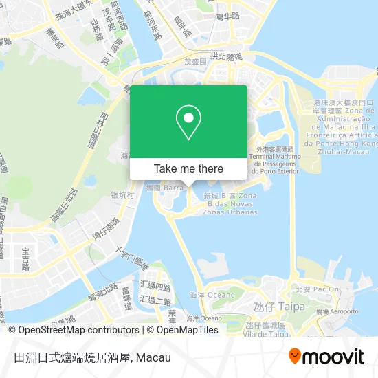 田淵日式爐端燒居酒屋地圖