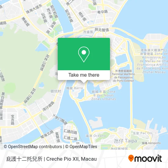 庇護十二托兒所 | Creche Pio XII地圖