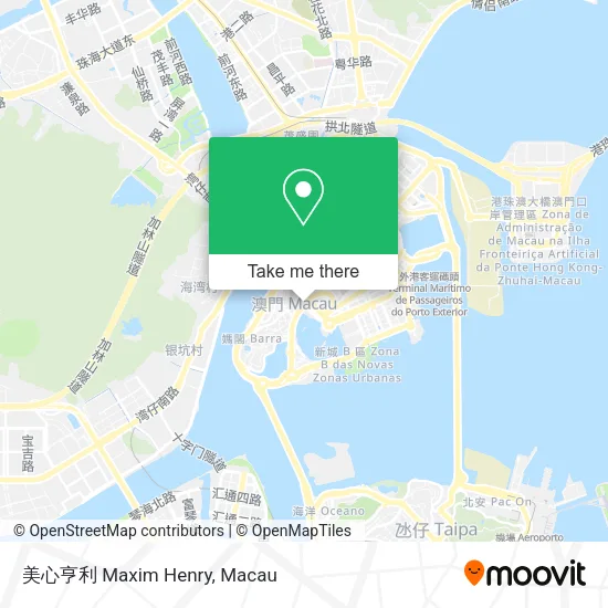 美心亨利 Maxim Henry map