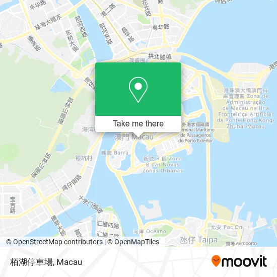 栢湖停車場 map