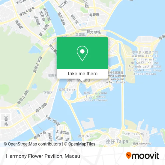 Harmony Flower Pavilion map