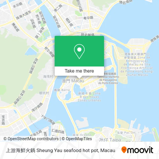 上游海鮮火鍋 Sheung Yau seafood hot pot地圖