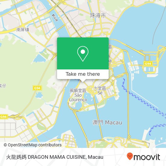 火龍媽媽  DRAGON MAMA CUISINE map