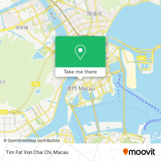 Tim Fat Vun Chai Chi map