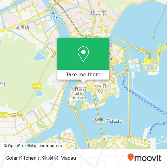 Solar Kitchen 沙龍廚房 map