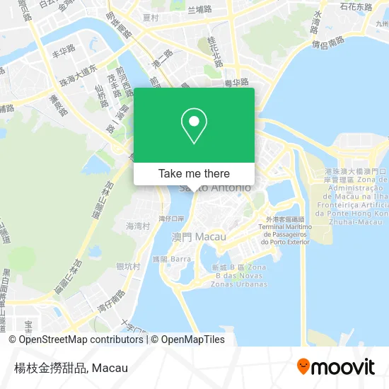 楊枝金撈甜品地圖