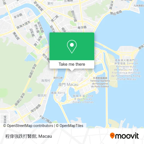 程偉強跌打醫館地圖