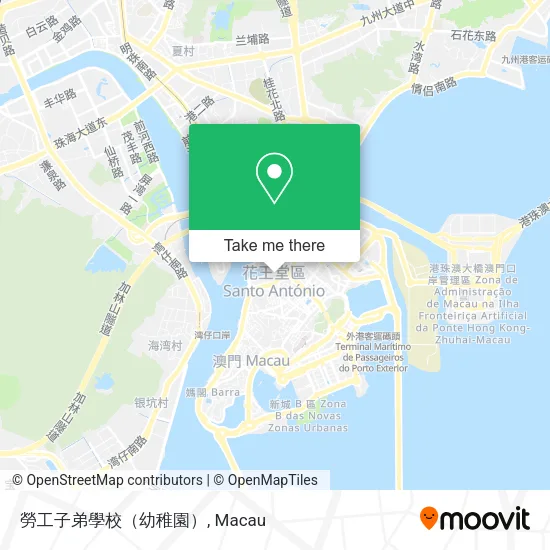 勞工子弟學校（幼稚園）地圖