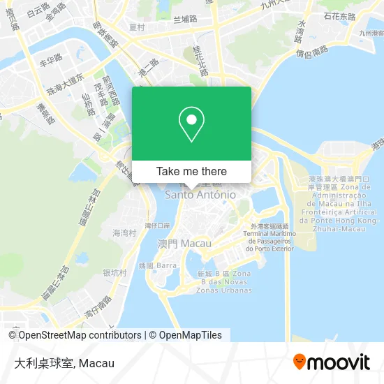 大利桌球室 map