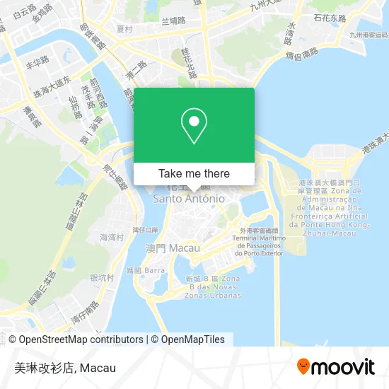 美琳改衫店地圖
