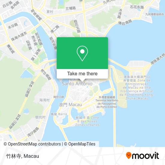 竹林寺地圖