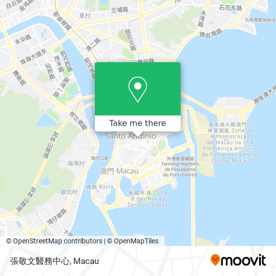 張敬文醫務中心 map