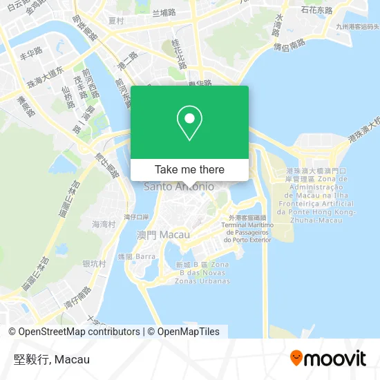 堅毅行 map