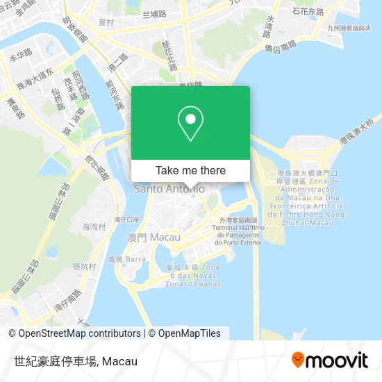世紀豪庭停車場 map