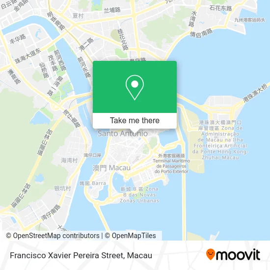 Francisco Xavier Pereira Street map
