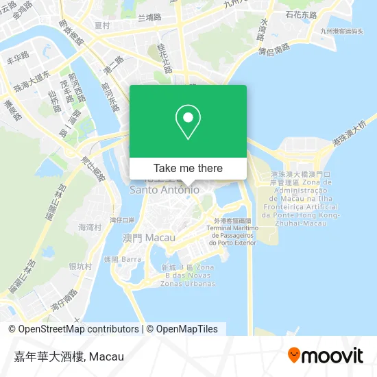 嘉年華大酒樓地圖