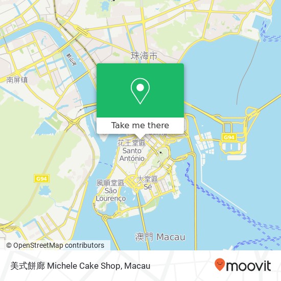 美式餅廊 Michele Cake Shop map