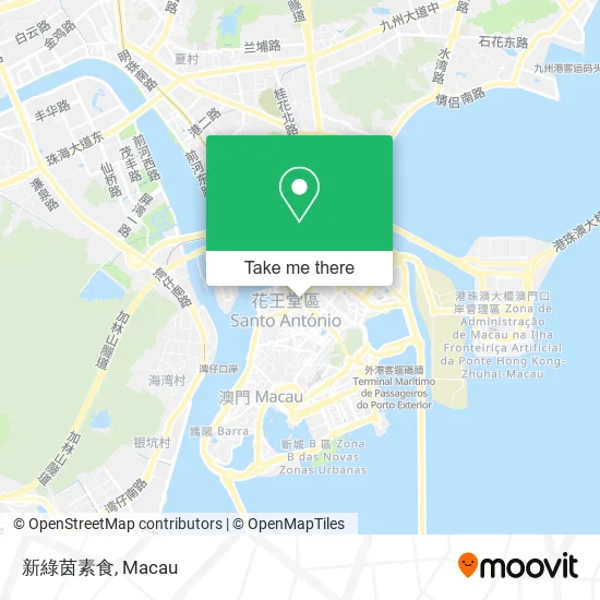 新綠茵素食地圖
