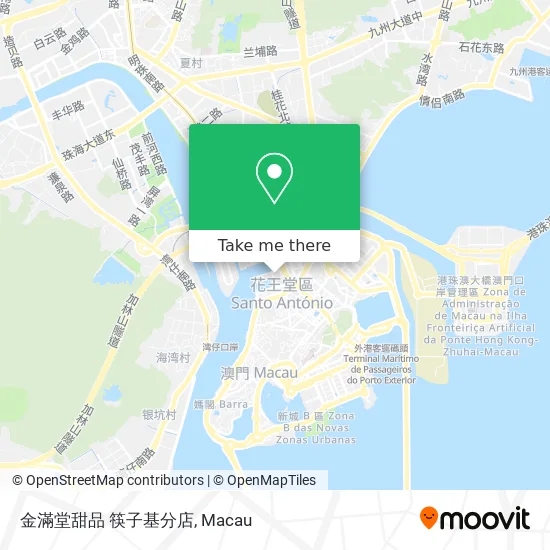 金滿堂甜品 筷子基分店 map