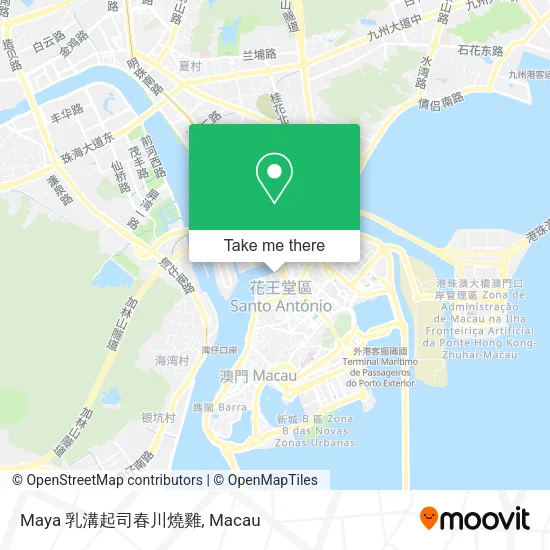 Maya 乳溝起司春川燒雞 map