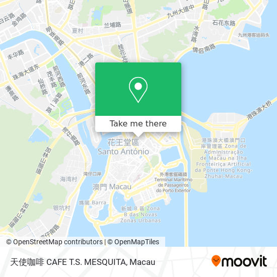 天使咖啡 CAFE T.S. MESQUITA map