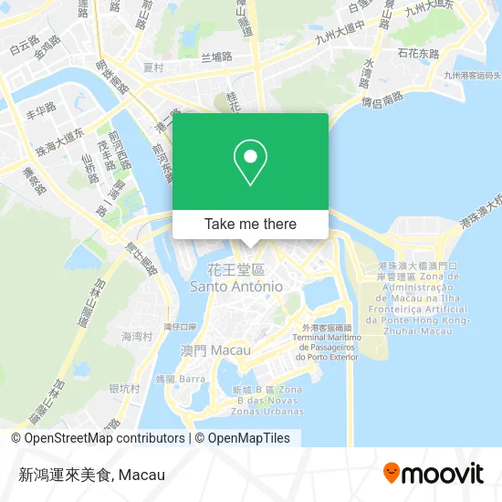 新鴻運來美食地圖
