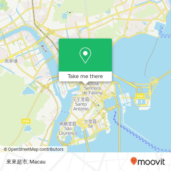 來來超市 map