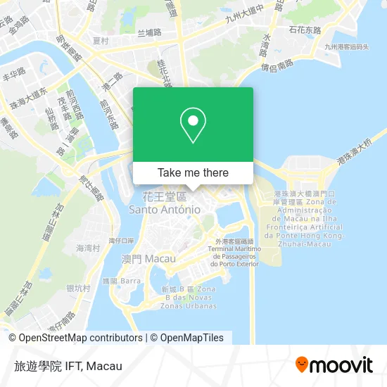 旅遊學院 IFT map