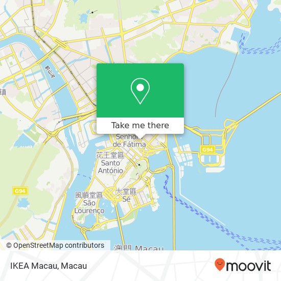 IKEA Macau map