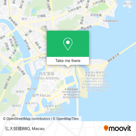 弘大韓國BBQ map