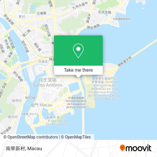 南華新村地圖