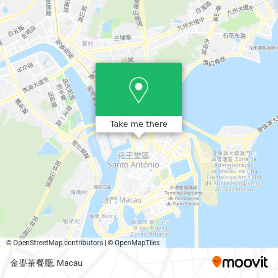 金譽茶餐廳 map