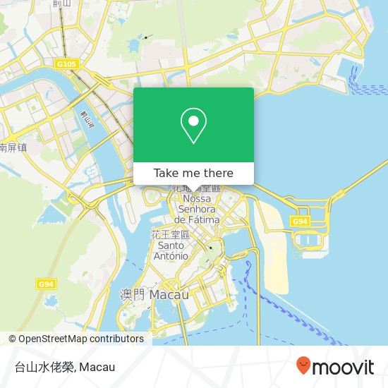 台山水佬榮 map