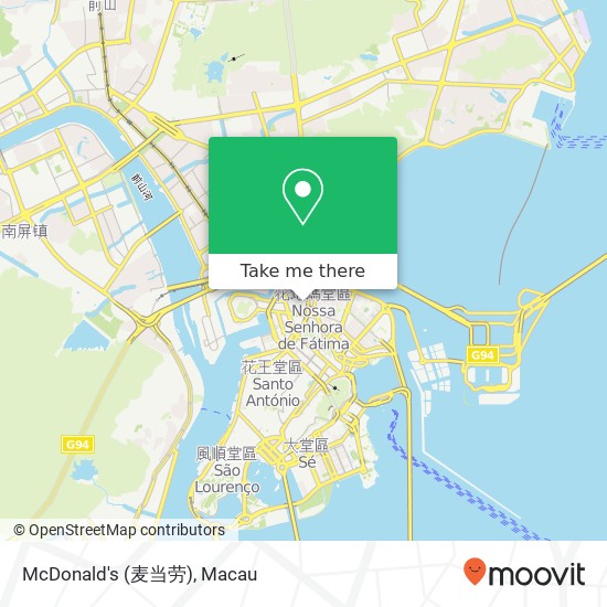 McDonald's (麦当劳)地圖