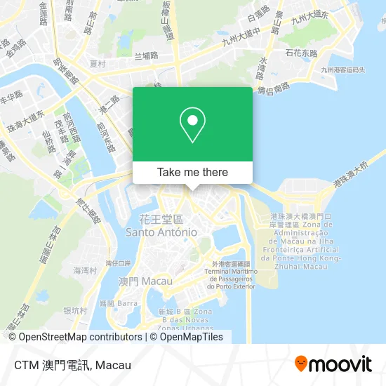 CTM 澳門電訊 map
